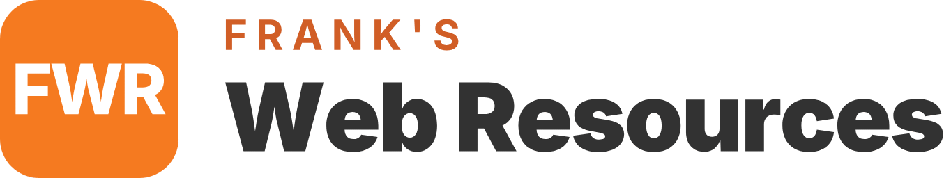 Frank's Web Resources